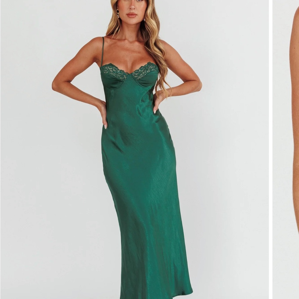 Angel Biba Emerald Dress
